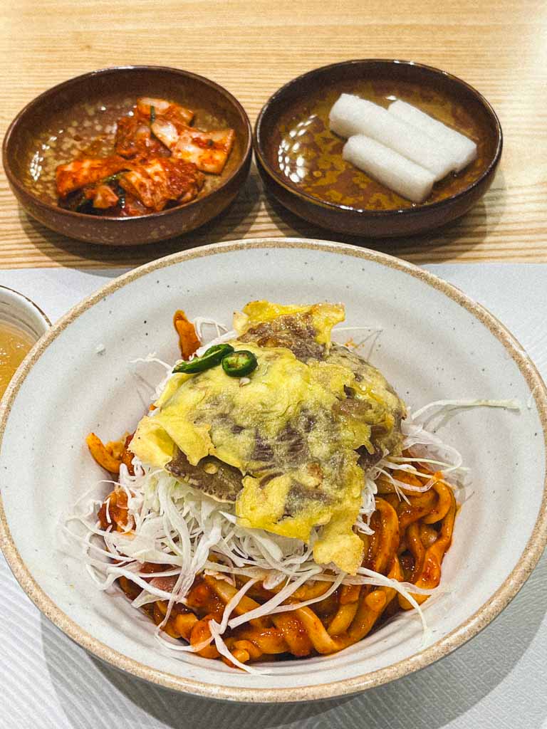 판교 현대백화점의 칼국수 맛집 ‘밀본’에서 신메뉴 도전~!